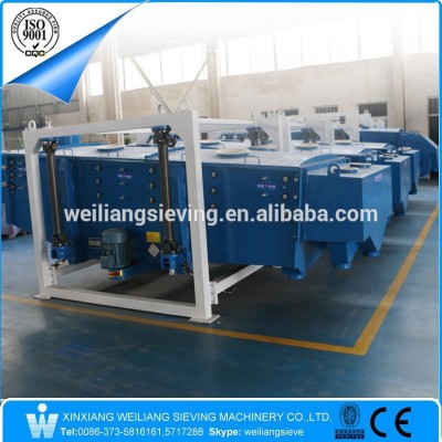 Henan machine-made sand, gravel, ceramsite sand linear vibrating gyratory screen sieve sifter equipment