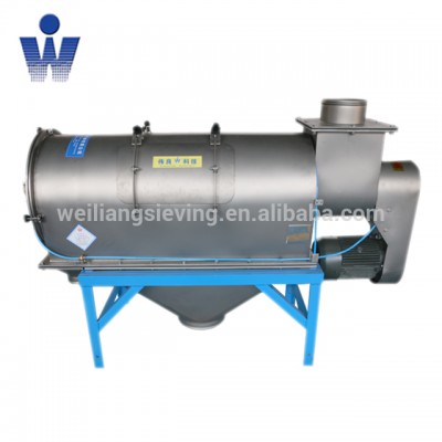 China Weiliang gypsum powder sepiolite horizontal centrifugal airflow screen sieve equipment/separator machinery